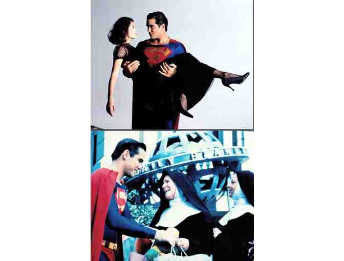LOIS AND CLARK, photographs, Dean Cain, Teri Hatcher, Lane Smith