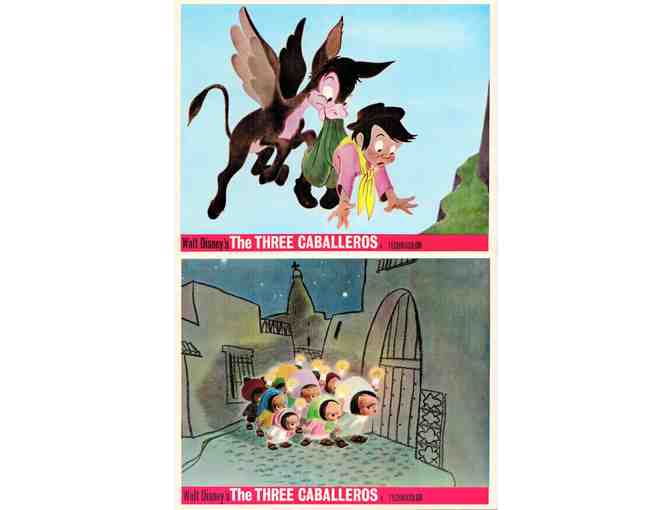 THREE CABALLEROS, 1944, collectors lot, Walt Disney live and animation