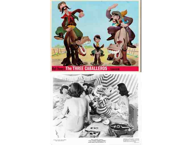 THREE CABALLEROS, 1944, collectors lot, Walt Disney live and animation
