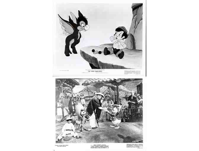 THREE CABALLEROS, 1944, collectors lot, Walt Disney live and animation