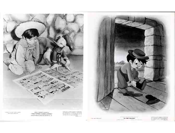 THREE CABALLEROS, 1944, collectors lot, Walt Disney live and animation
