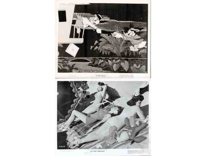 THREE CABALLEROS, 1944, collectors lot, Walt Disney live and animation