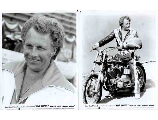 VIVA KNIEVEL!, 1977, collectors lot, Evel Knievel, Gene Kelly, Lauren Hutton