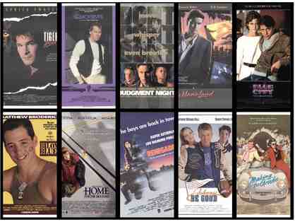 ROLLED ONE SHEET BRAT PACK POSTER LOT OF 10