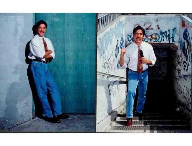 GERALDO RIVERA, group of classic celebrity portraits, stills or photos