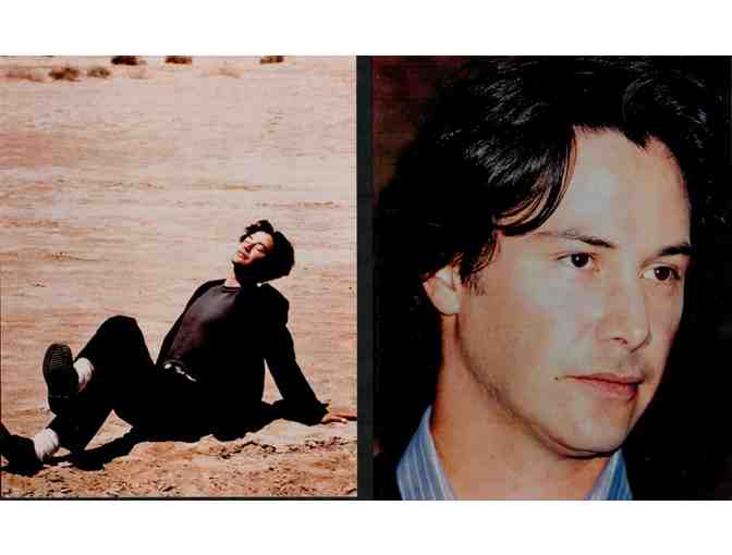 KEANU REEVES, group of classic celebrity portraits, stills or photos