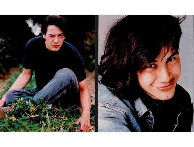 KEANU REEVES, group of classic celebrity portraits, stills or photos