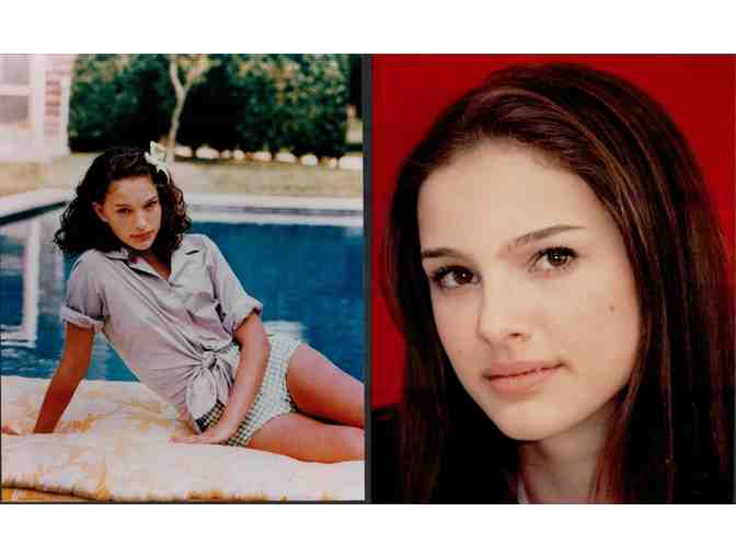 NATALIE PORTMAN, group of classic celebrity portraits, stills or photos