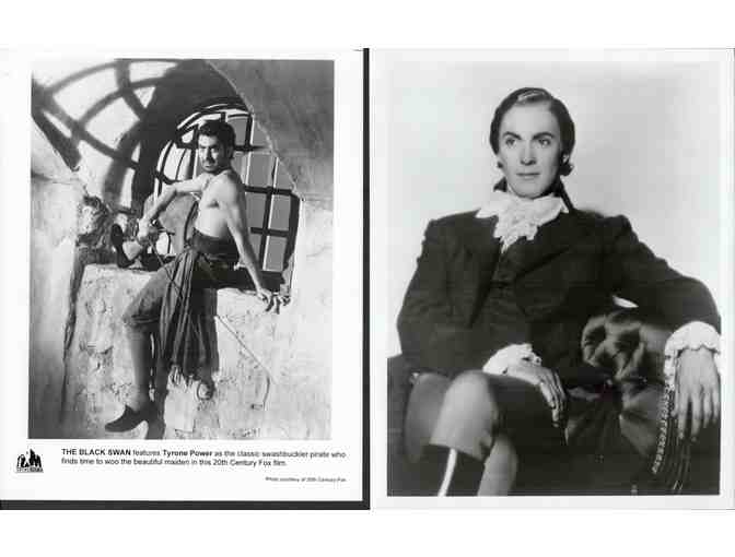 TYRONE POWER, collectors lot, group of classic celebrity portraits, stills or photos