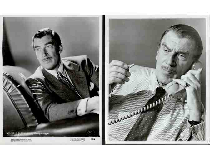 WALTER PIDGEON, group of classic celebrity portraits, stills or photos
