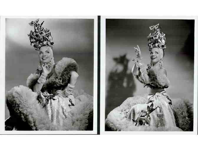 CARMEN MIRANDA, group of classic celebrity portraits, stills or photos