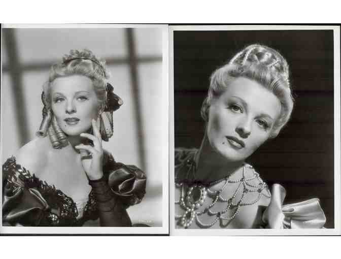 IONE MASSEY, group of classic celebrity portraits, stills or photos