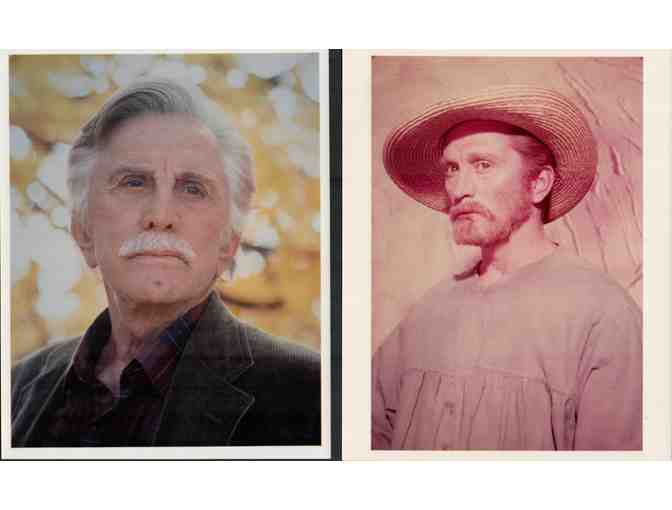 KIRK DOUGLAS, group of classic celebrity portraits, stills or photos