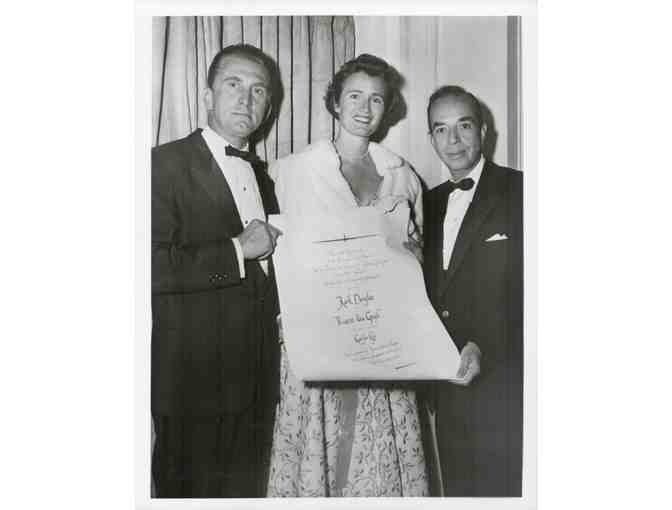 KIRK DOUGLAS, group of classic celebrity portraits, stills or photos