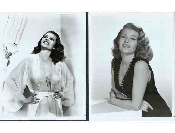 RITA HAYWORTH, group of classic celebrity portraits, stills or photos