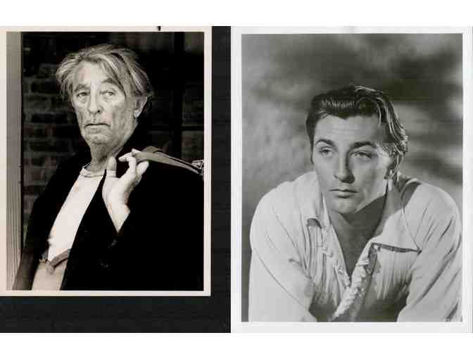 ROBERT MITCHUM, collectors lot, group of classic celebrity portraits, stills or photos