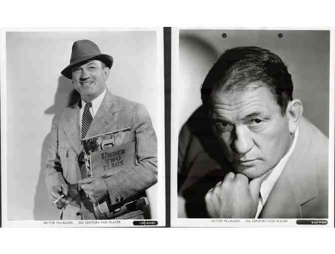 VICTOR MCLAGLEN, collectors lot, group of classic celebrity portraits, stills or photos