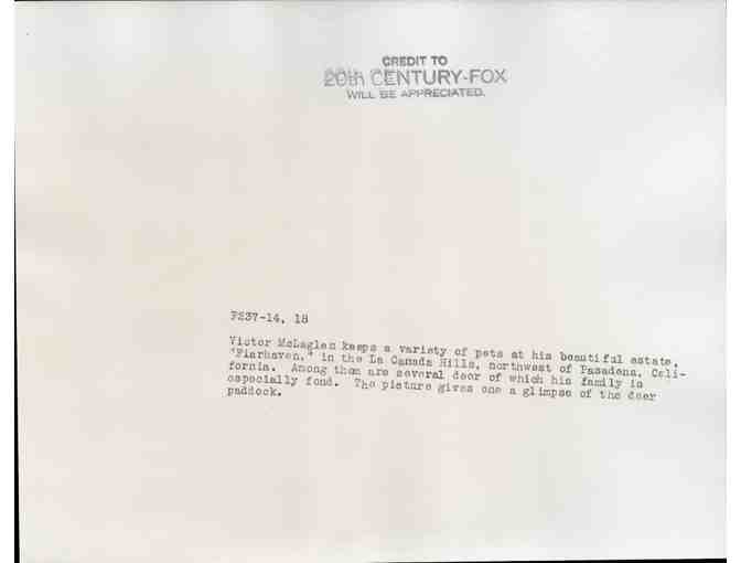 VICTOR MCLAGLEN, collectors lot, group of classic celebrity portraits, stills or photos