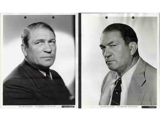 VICTOR MCLAGLEN, collectors lot, group of classic celebrity portraits, stills or photos