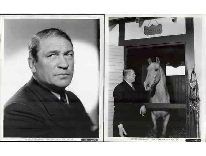 VICTOR MCLAGLEN, collectors lot, group of classic celebrity portraits, stills or photos