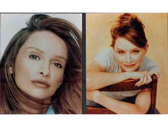 CALISTA FLOCKHART, group of classic celebrity portraits, stills or photos
