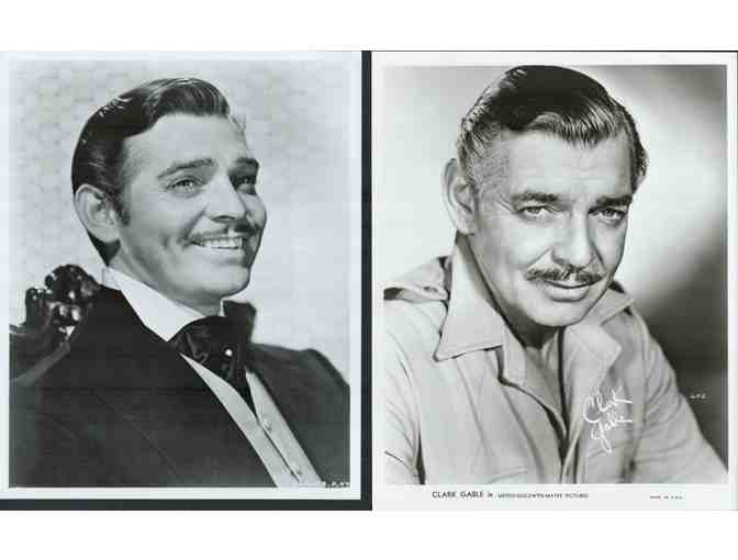 CLARK GABLE, group of classic celebrity portraits, stills or photos