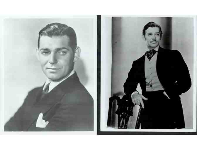 CLARK GABLE, group of classic celebrity portraits, stills or photos