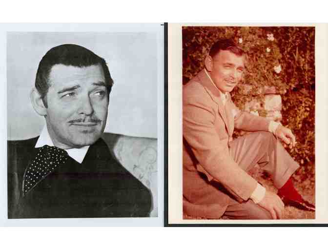 CLARK GABLE, group of classic celebrity portraits, stills or photos