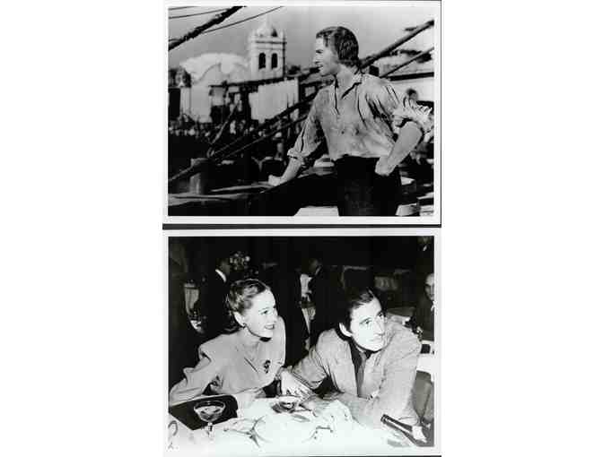 ERROL FLYNN, group of classic celebrity portraits, stills or photos