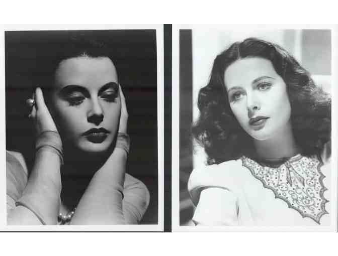 HEDY LAMAR, group of classic celebrity portraits, stills or photos