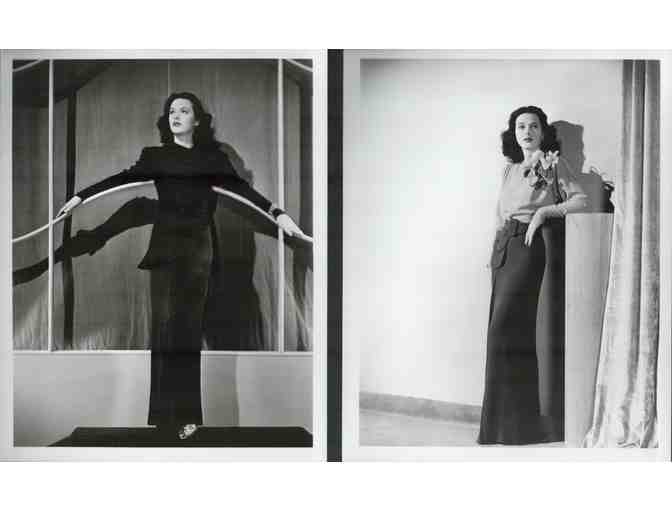 HEDY LAMAR, group of classic celebrity portraits, stills or photos