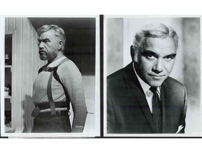 LORNE GREEN, group of classic celebrity portraits, stills or photos