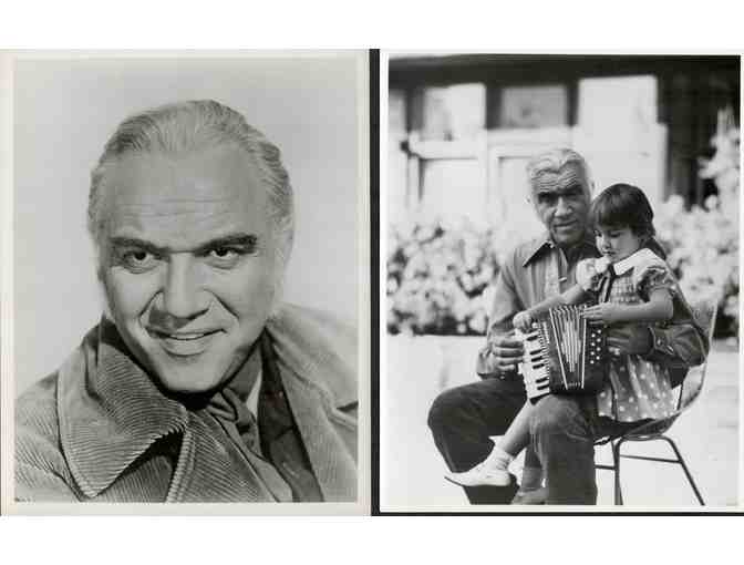 LORNE GREEN, group of classic celebrity portraits, stills or photos