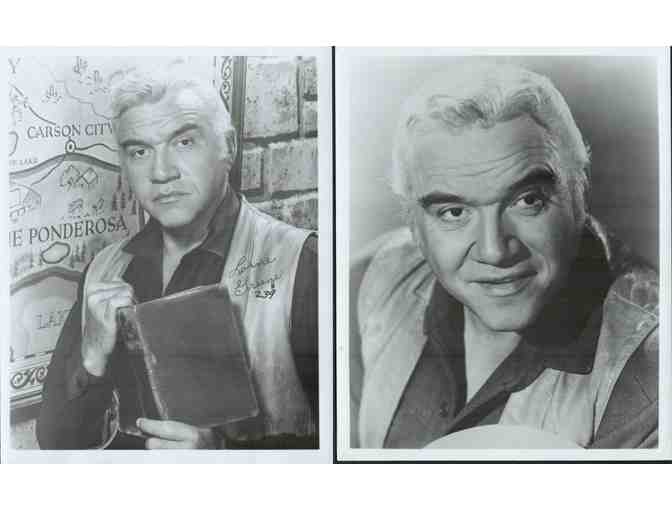 LORNE GREEN, group of classic celebrity portraits, stills or photos