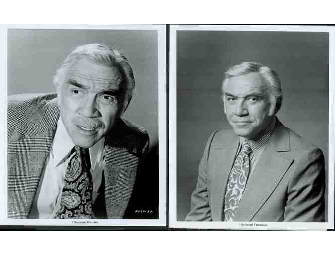 LORNE GREEN, group of classic celebrity portraits, stills or photos