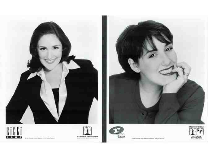 RICKI LAKE, group of classic celebrity portraits, stills or photos