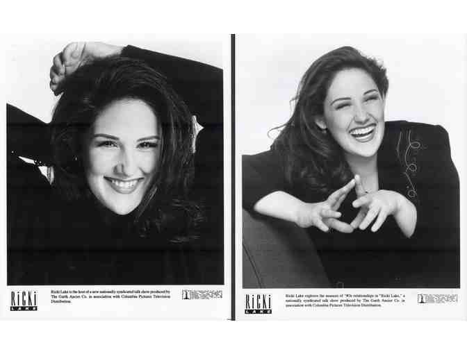 RICKI LAKE, group of classic celebrity portraits, stills or photos