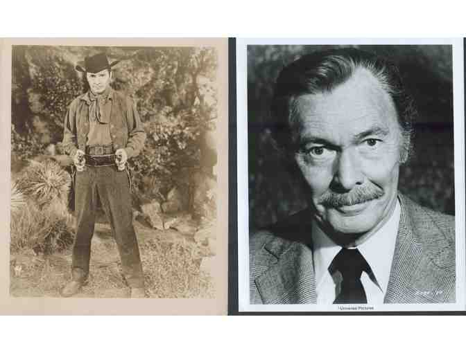 BARRY SULLIVAN, group of classic celebrity portraits, stills or photos