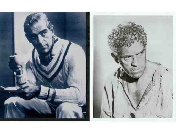 BORIS KARLOFF, group of classic celebrity portraits, stills or photos