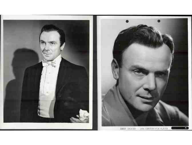 DEAN JAGGER, group of classic celebrity portraits, stills or photos