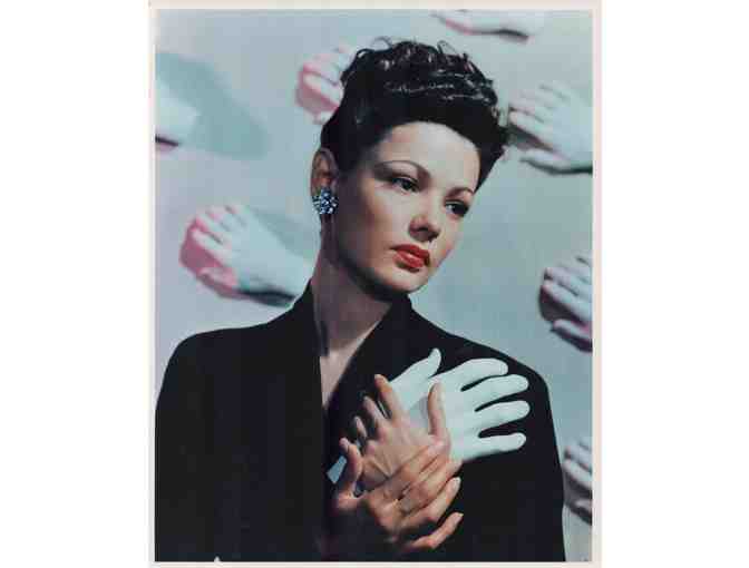 GENE TIERNEY, group of classic celebrity portraits, stills or photos