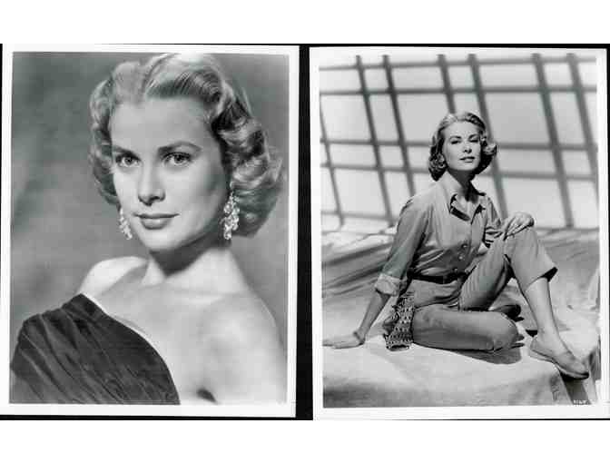 GRACE KELLY, group of classic celebrity portraits, stills or photos