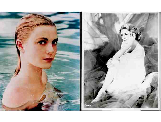 GRACE KELLY, group of classic celebrity portraits, stills or photos