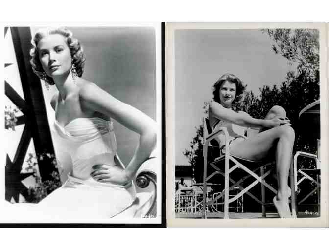 GRACE KELLY, group of classic celebrity portraits, stills or photos