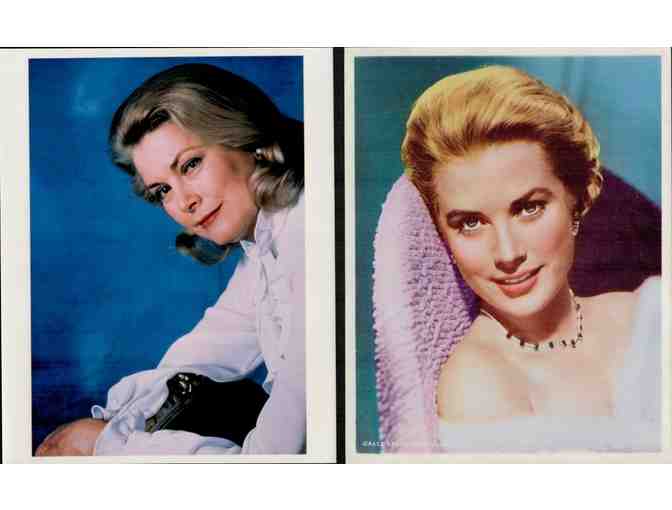 GRACE KELLY, group of classic celebrity portraits, stills or photos