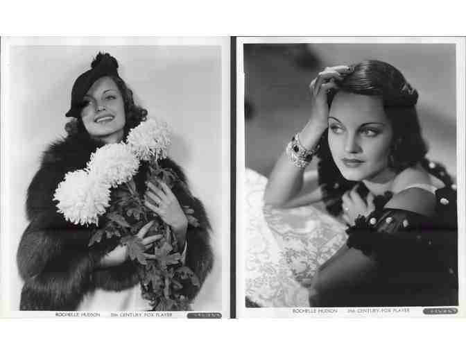 ROCHELLE HUDSON, group of classic celebrity portraits, stills or photos