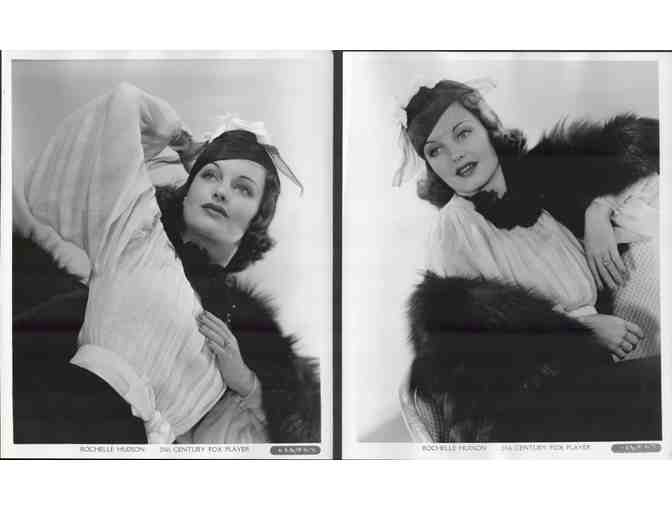 ROCHELLE HUDSON, group of classic celebrity portraits, stills or photos