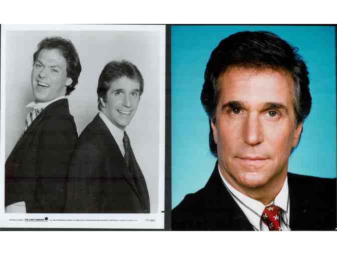 HENRY WINKLER, group of classic celebrity portraits, stills or photos