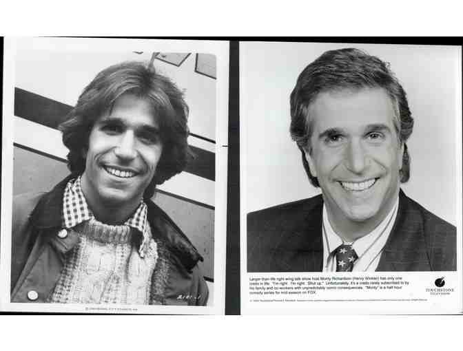 HENRY WINKLER, group of classic celebrity portraits, stills or photos
