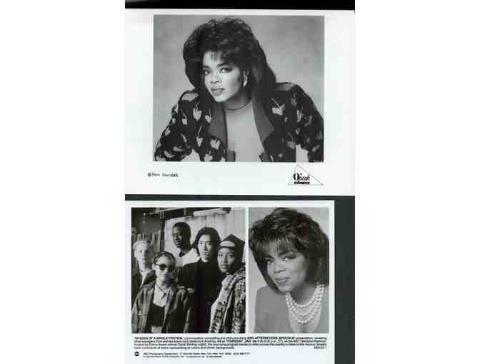 OPRAH WINFREY, group of classic celebrity portraits, stills or photos